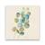 Tablou Canvas - Frunze I, Pictura, Verde, Albastru, Marime: 60 x 60 cm - - Roveli