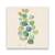 Tablou Canvas - Frunze II, Pictura, Verde, Albastru, Marime: 60 x 60 cm - - Roveli