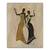 Tablou Canvas - Afro, Figurativ, Modern, Galben, Marime: 60 x 75 cm - - Roveli