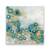 Tablou Canvas - Abstract, Cercuri, Pictura, Albastru, Marime: 60 x 60 cm - - Roveli