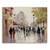 Tablou Canvas - Oras, Oameni, Cuplu, Iubire, Plimbare, Aglomeratie, Marime: 60 x 75 cm - - Roveli