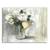 Tablou Canvas - Flori albe, Floare, Vaza, Primavara, Marime: 60 x 75 cm - - Roveli