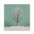 Tablou Canvas - Natura, Peisaj, Copac, Lac, Iarna, Marime: 60 x 60 cm - - Roveli