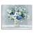 Tablou Canvas - Flori albe, Floare, Vaza, Primavara, Marime: 60 x 75 cm - - Roveli