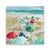Tablou Canvas - Plaja I, Natura, Peisaj, Mare, Vara, Multicolor, Marime: 60 x 60 cm - - Roveli