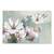 Tablou Canvas - Magnolie II, Alb, Flori, Marime: 80 x 120 cm - - Roveli