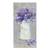 Tablou Canvas - Ulcior cu flori, Vaza, Mov, Marime: 40 x 80 cm - - Roveli