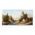 Tablou Canvas - Peisaj, Rau, Copaci, Ferma, Toamna, Marime: 50 x 100 cm - - Roveli