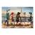 Tablou Canvas - Ziua femeilor, Paris, Turnul Eiffel, Franta, Marime: 60 x 90 cm - - Roveli