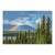 Tablou Canvas - Curcubeu peste Yukon, Brad, Padure, Munte, Marime: 80 x 120 cm - - Roveli