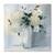 Tablou Canvas - Flori, Hortensie, Vaza, Buchet, Marime: 80 x 80 cm - - Roveli
