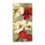 Tablou Canvas - Petale I, Flori, Alb, Rosu, Marime: 50 x 100 cm - - Roveli