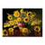 Tablou Canvas - Floarea Soarelui, Vaza Rosie, Compozitie, Marime: 60 x 80 cm - - Roveli