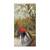 Tablou Canvas - Plimbare in Park, Umbrela Rosie, Marime: 50 x 100 cm - - Roveli