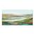 Tablou Canvas - Peisaj Aerian, Vale, Rau, Marime: 50 x 100 cm - - Roveli
