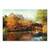 Tablou Canvas - Gapstone Bridge I, Toamna, Natura, Copaci, Marime: 75 x 100 cm - - Roveli