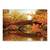 Tablou Canvas - Gapstone Bridge III, Toamna, Natura, Copaci [CLONE], Marime: 75 x 100 cm - - Roveli