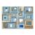 Tablou Canvas - Variatii Grecesti I, Dreptunghiuri Colorate, Marime: 75 x 100 cm - - Roveli