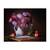 Tablou Canvas - Natura Statica, Flori in Vaza Alba, Marime: 80 x 100 cm - - Roveli