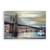 Tablou Canvas - Brookly Bridge, Manhattan, Vintage, Marime: 80 x 120 cm - - Roveli