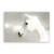 Tablou Canvas - Cal, Alb, Animala, Marime: 80 x 120 cm - - Roveli