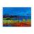 Tablou Canvas - Abstract, Albastru-Rosu, Marime: 80 x 120 cm - - Roveli