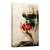 Tablou Canvas - Poveste Incomoda, Starea De Spirit, Fata, Red, Rugandu-Se, Tesatura, Marime: 80 x 120 cm - - Roveli