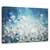 Tablou canvas - Diamante, Flori, Lentile, Estompare, Turcoaz, Marime: 80 x 120 cm - - Roveli