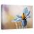 Tablou canvas - Flori albastra, Flori, Marime: 80 x 120 cm - - Roveli