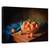 Tablou canvas - Natura moarta cu caise, Rustic, Cos De Fructe, Marime: 80 x 120 cm - - Roveli