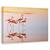 Tablou canvas - Flori, Pasare, Oglinda, Apa, Marime: 60 x 90 cm - - Roveli