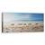Tablou Canvas - Promenada, Natura, Animale, Salbatice,  Zebra, Ceata, Marime: 30 x 90 cm - - Roveli
