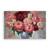Tablou Canvas - Floral, Flori, Bujori, Pictura, Marime: 80 x 120 cm - - Roveli