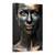 Tablou Canvas - Noapte, Fata, Drept, Aur, Vopsea, Marime: 80 x 120 cm - - Roveli