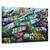 Tablou canvas - Piata plutitoare Banjarmasin, Abstract, Marime: 80 x 120 cm - - Roveli