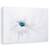 Tablou canvas - Serenitate, Natura moarta, Albastru, Flori, Vara, Marime: 80 x 120 cm - - Roveli