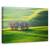 Tablou canvas - Rasarit in Toscana, Peisaj, Spiritual, Capela, Verde, Marime: 80 x 120 cm - - Roveli
