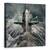 Tablou Canvas - Submarin, Montaj, Militar, Marina, Naval, Marime: 90 x 90 cm - - Roveli