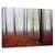 Tablou canvas - Abia trezit, Peisaj, Padure, Albastru, Ceata, Marime: 80 x 120 cm - - Roveli