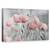 Tablou Canvas - Incet, Floare, Vara, Romantic, Gradina, Roz, Mac, Marime: 50 x 80 cm - - Roveli