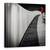 Tablou Canvas - Femeie In Rosu, Strada, Balustrada, Selectiv, Culoare, Marime: 90 x 90 cm - - Roveli