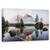 Tablou Canvas - Trezirea Naturii, Peisaj Marin, Apa, Copac, Brad, Pin, Dimineata, Marime: 50 x 80 cm - - Roveli
