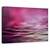 Tablou canvas - Culorile apei, Abstract, Flori, Roz, Peisaj, Marime: 80 x 120 cm - - Roveli