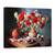 Tablou Canvas - Natura Moarta Cu Flori De Primavara, Lalele, Marime: 75 x 100 cm - - Roveli