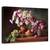 Tablou canvas - Natura moarta cu flori de toamna si stuguri, Buchet, Flori, Decor, Marime: 80 x 120 cm - - Roveli
