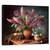 Tablou Canvas - Natura Moarta Cu Un Buchet De Lupin, Marime: 60 x 75 cm - - Roveli