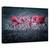 Tablou canvas - Maci, Flori, Rosu, Roz, Marime: 80 x 120 cm - - Roveli