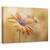 Tablou canvas - Stralucire de vara, Flori, Auriu, Marime: 80 x 120 cm - - Roveli