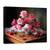 Tablou Canvas - Natura Moarta Cu Trandafiri si Fructe De Padure, Marime: 75 x 100 cm - - Roveli