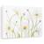 Tablou canvas - Margarete, Natura moarta, Flora, Alb, Verde, Marime: 80 x 120 cm - - Roveli